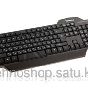 Клавиатура проводная мультимедийная эргономичная Smartbuy 201 USB Black SBK-201U-K