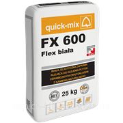 Морозостойкий клей для фасадной плитки quick-mix FX 600 Flex белый