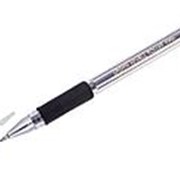 Ручка гелевая Crown "Hi-Jell Grip", чёрная, 0.5 мм., грип, HJR-500R