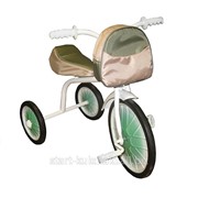 Детский Велосипед Малыш 01С зеленый с сумкой фото
