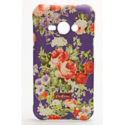 Чехол-накладка Cath Kidston для Samsung Galaxy J1 Ace SM-J110H Duos Violet Flowers фотография