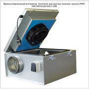 Шумоизолированный вентилятор Systemair для круглых каналов модель KVKE 200 CIRCULAR DUCT FAN фото
