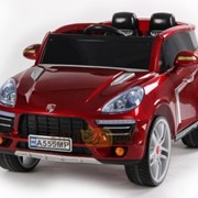Электромобиль River Toys Porsche Macan A555MP красный металлик VIP