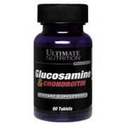 Глюкозамин Glucosamine & Chondroitin (суставы и связки Ultimate Nutrition). фото