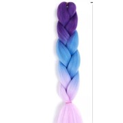 Коса плетеная для создания причесок 60 см переход цветов фото
