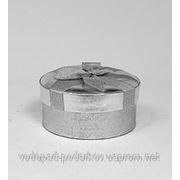 Подарочная коробка “Круг серебряный“ 6*14 фотография