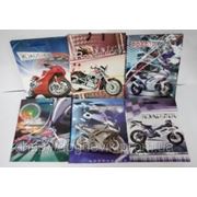 Пакет подарочный бумажный “Мотоциклы“ фото