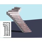 Изготовление бетонных лестниц Г-образной конструкции