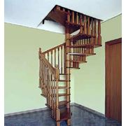 Лестницы винтовые деревянные