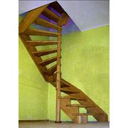 Лестницы винтовые деревянные для дома коттеджа дачи фото