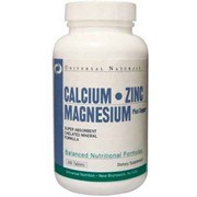 UNIVERSAL NUTRITION Calcium-Zinc-Magn 100 табл