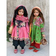 Этнические фарфоровые куклы