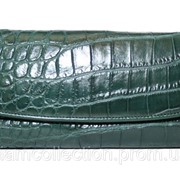Кошелёк из кожи крокодила PCM 03 B Green