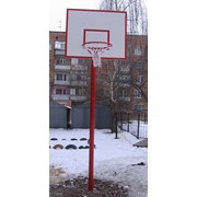 Щит баскетбольный, спортивная площадка фото