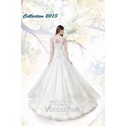 Платье свадебное коллекции 2015 г., модель 11 фото