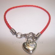Браслет Красная Нить от сглаза Сердце 122423920 фото