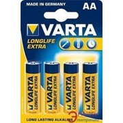 Батарейки ТМ VARTA (Варта) Longlife AAA/AA фото