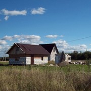 Индивидуальный коттедж за городом фото