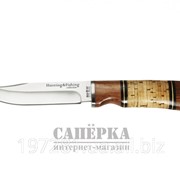Нож охотничий Grandway 2283 BL, рукоять - береста, дерево фото