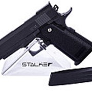 Пистолет пневм. Stalker SA5.1 Spring (аналог Hi-Capa 5.1), кал.6мм, мет.корпус, магазин 16шар,до 80м/с,черн (24 шт./уп.)