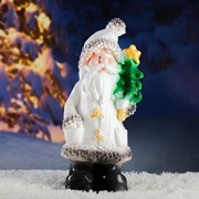 Фигура “Дед мороз с елочкой“ 40х15см фотография