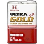 Моторное масло HONDA Motor Oil ULTRA GOLD SM 5W40 фото