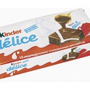Шоколадный бисквит KINDER делис, 10*42г фото