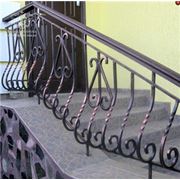 Перила лестницы оградки кованые Украина фото