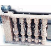 Балясины из гранита природного камня изготовление установка балясины для балкона фото