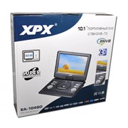 Портативный DVD-плеер 10,8 “ XPX EA-1048D с цифровым TV тюнером DVB-T2 фото