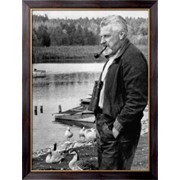 Картина Портрет лауреата Нобелевской премии Конрад Лоренц, Неизвестен фотография