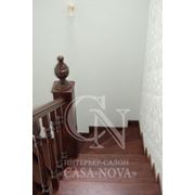 Лестницы деревянные от компании Casa Nova изготовление продажа в Полтаве