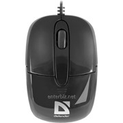 Мышь Defender Optimum MS-130 B (52130) черная USB фотография