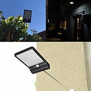 36/48 LED Солнечная PIR Motion Датчик На открытом воздухе Уличный фонарь Сад Защитная стена Лампа фотография