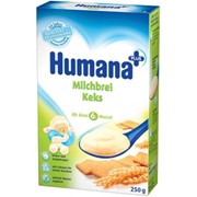Молочная каша Humana с печеньем 250 г фото