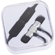 Наушники Martell магнитные с Bluetooth® в чехле, серебристый фото