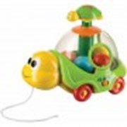 Игрушка Happy Baby Музыкальная каталка-юла IQ- TURTLE фотография