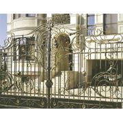 Ворота кованые для дома и дачи ворота кованые заборы калитки кованые и металлические заборы изготовление купить по доступной цене заказать Украина Киев Белая Церковь фото