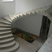 Монолитные лестницы фото