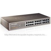 Switch TP-LINK TL-SF1024D (некерований, 24UTP 10/100Mbps, 802.3 (Ethernet), 802.3u (Fast Ethernet), 802.3x (Flow Control), 4.8 Gbit/s, MAC Address фотография