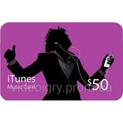 Пополнение счета iTunes Gift Card $50 USA фото
