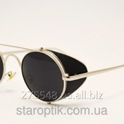 Солнцезащитные очки Linda Farrow LFL-253-C2 цвет серебро с черной линзой фото
