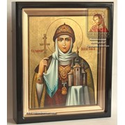 Рукописная икона Святой княгини Ольги в наличии фото