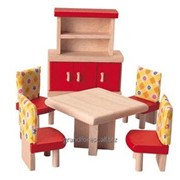 Мини-мебель 2, деревянные игрушки