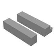 Перемычка брусковая 2ПБ 17.2п размер 1680х120х140. Фундаментные блоки плиты перекрытия перемычки ступени кольца колодца крышки колодца плита дорожная ЖБИ товарный бетон.