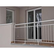 Балконнные перила металлические фото
