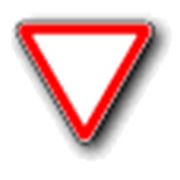 Дорожный знак треугольный 2.4 "Уcтупите дорогу" II типоразмера