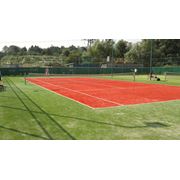 Строительство крытых и открытых теннисных кортов фото