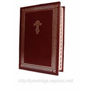 Библия на церковнославянском языке (подарочное издание, кожа) фото