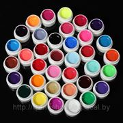 36 цветов Прозрачный УФ гель для ногтей. фото